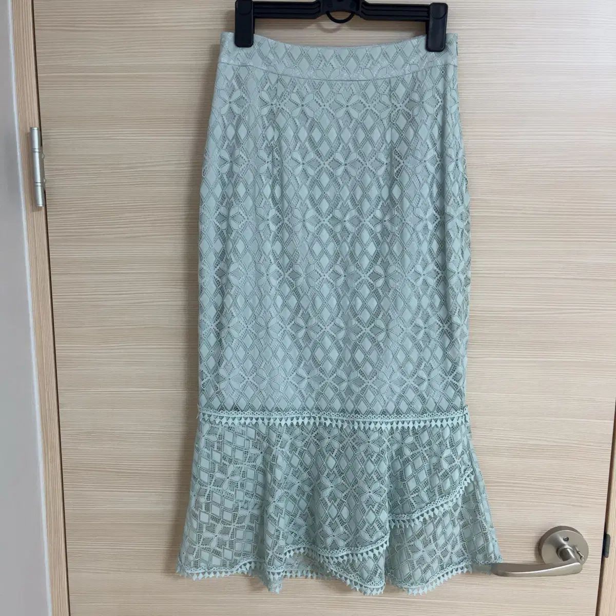 itMICHAA イッミシャ レーススカート ミディスカート