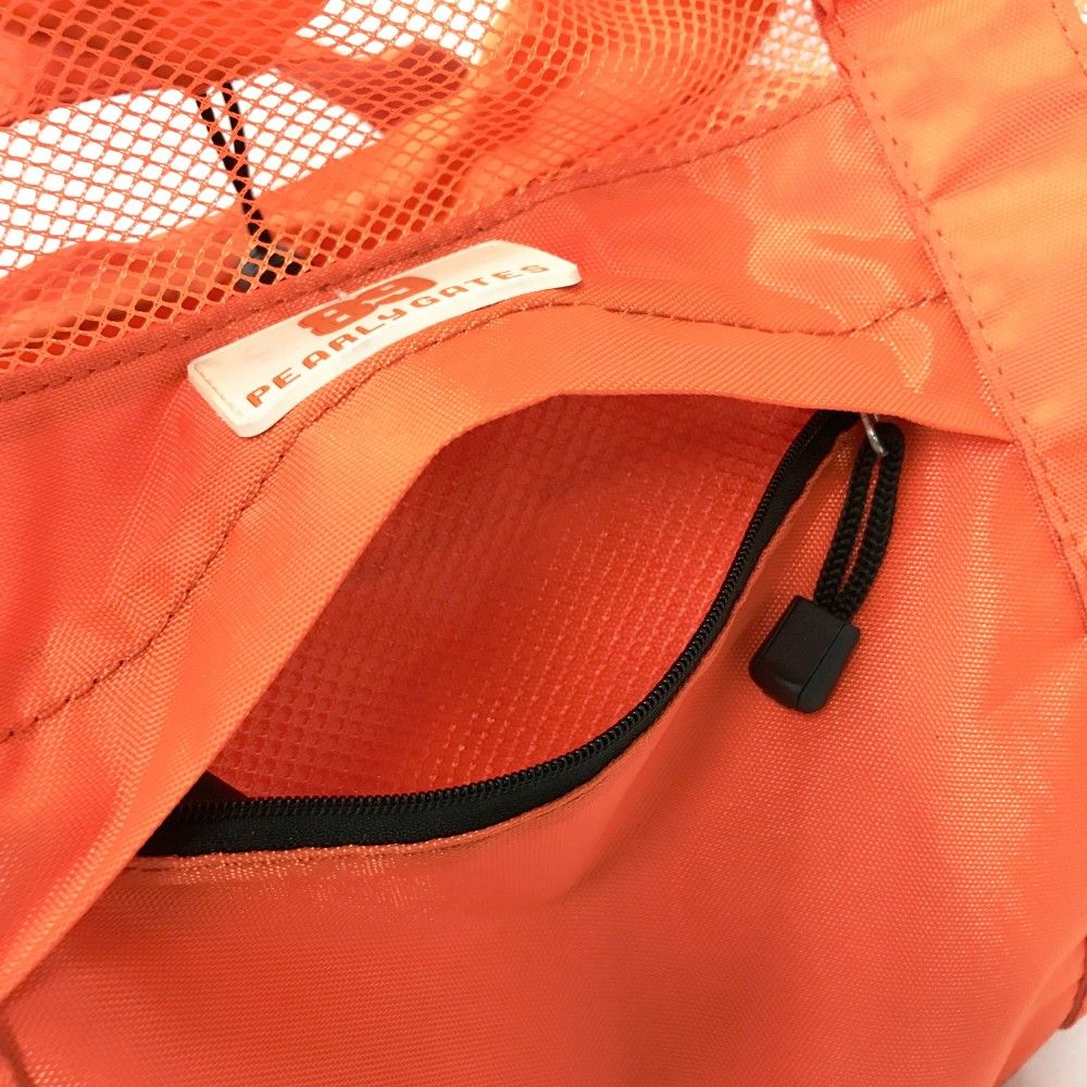 PEARLY GATES パーリーゲイツ ロッカーバッグ トートバッグ オレンジ系