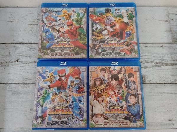 全4巻セット]動物戦隊ジュウオウジャー スーパー戦隊シリーズ Blu-ray