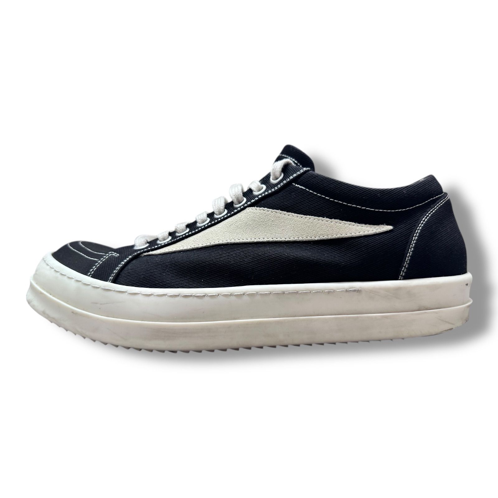 Rick Owens DRKSHDW Vintage スニーカー Rick Owens DRKSHDW Vintage Sneakers Denim - Dark Dust – Kith
