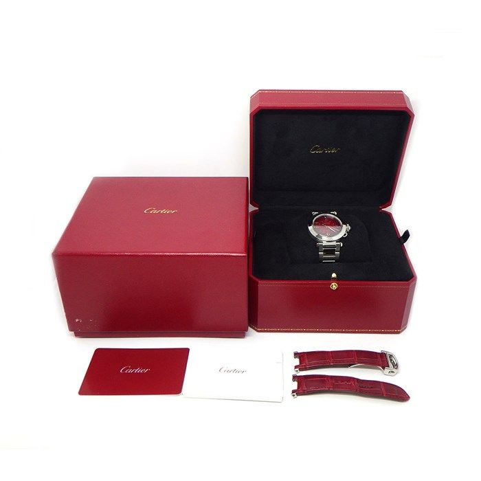 カルティエ Cartier 腕時計 パシャ ドゥ カルティエ WSPA0031 裏スケ
