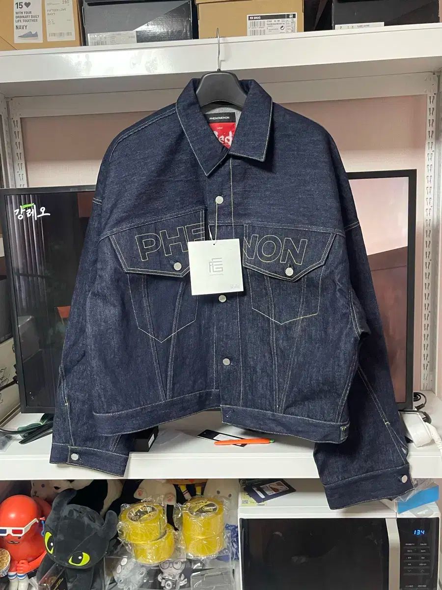WHOミト GANRYU ペノメノン アシメントリー デニムジャケット