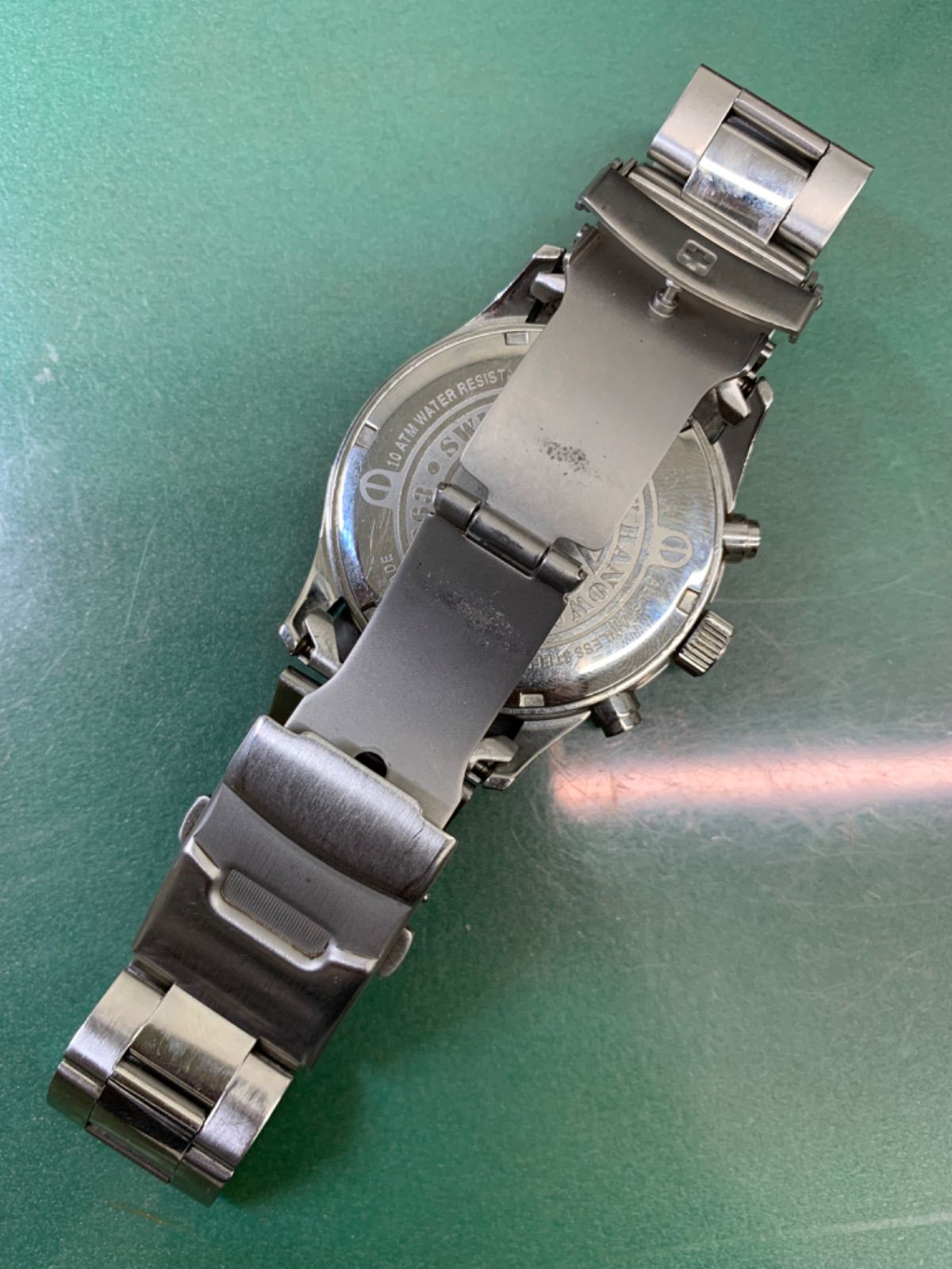 R6-3854 中古品 SWISS MILITARY HANOWA 10198J