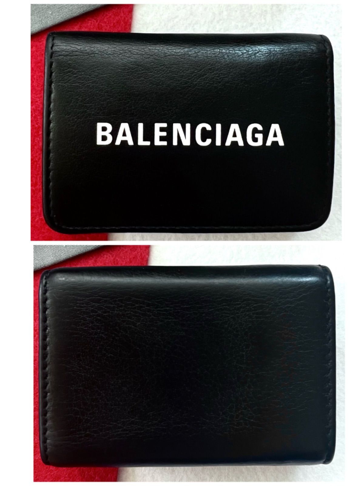 正規品✨ BALENCIAGAバレンシアガ財布三つ折りエブリディミニ