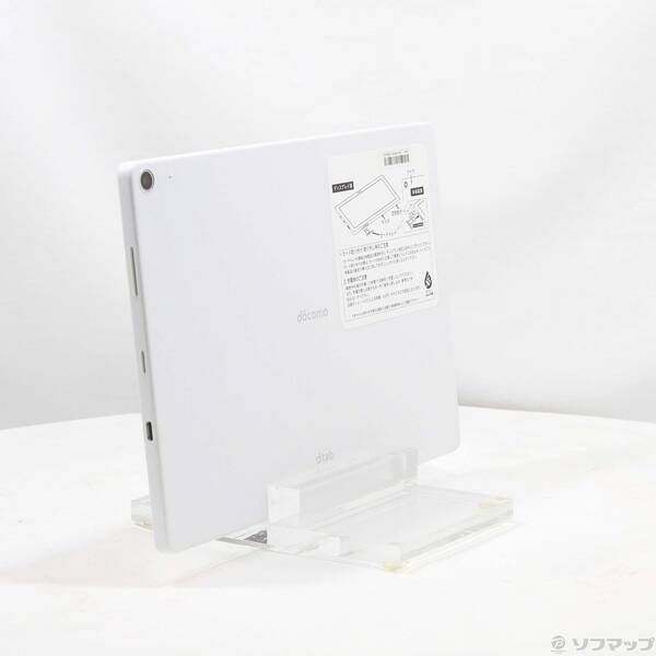 中古品〕 dtab 64GB ホワイト d-41A docomo【297】 - メルカリ