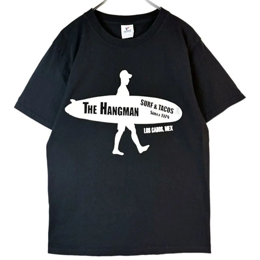 Yazbek ヤズベック プリントTシャツ グレー メンズ 古着 アメカジ