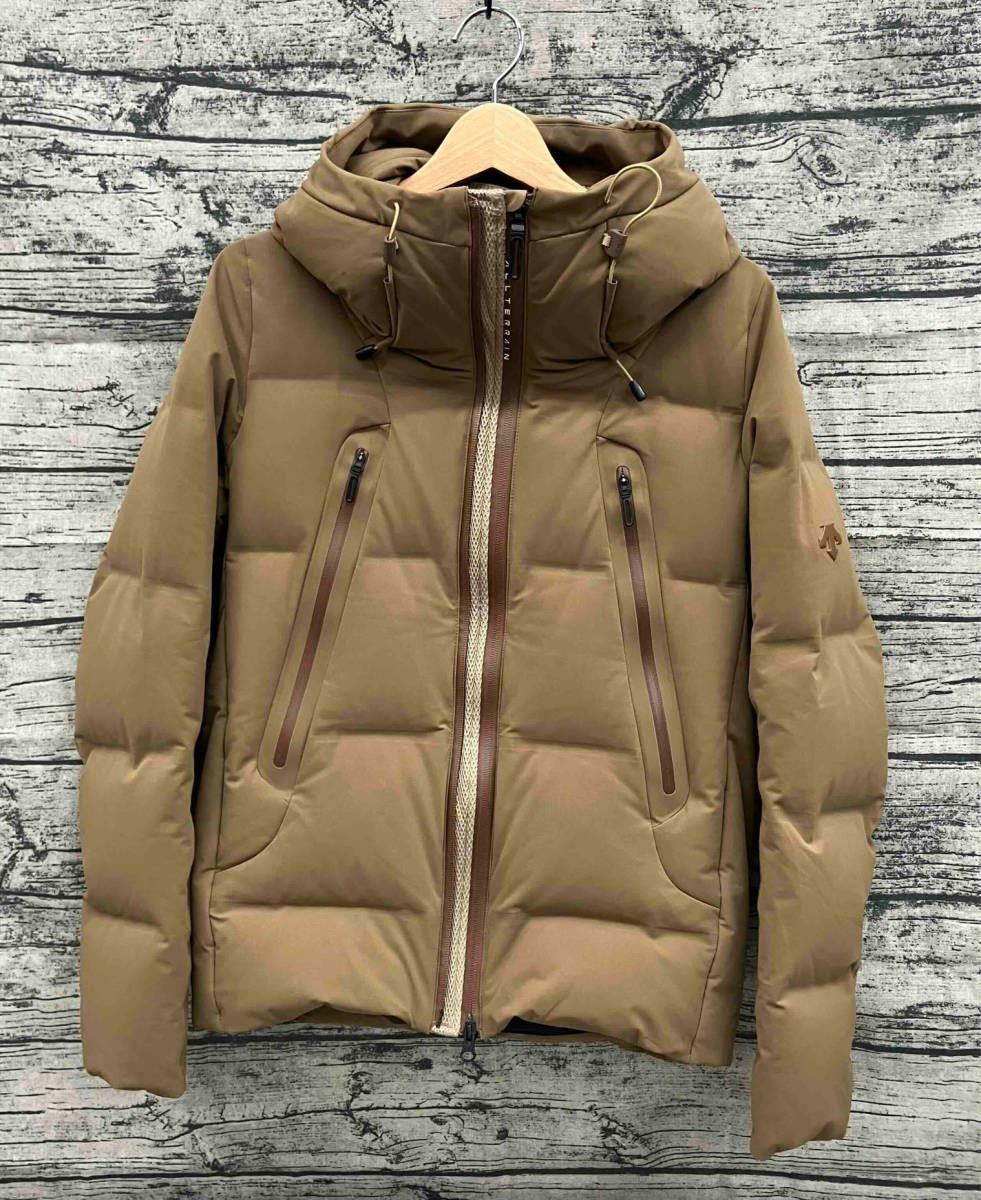 DESCENTE MOUNTAINEER ダウンジャケット 水沢ダウン ブラウン size:S