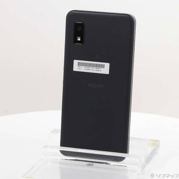 品〕 AQUOS wish 64GB チャコール A104SH Y!mobile SIMフリー【269
