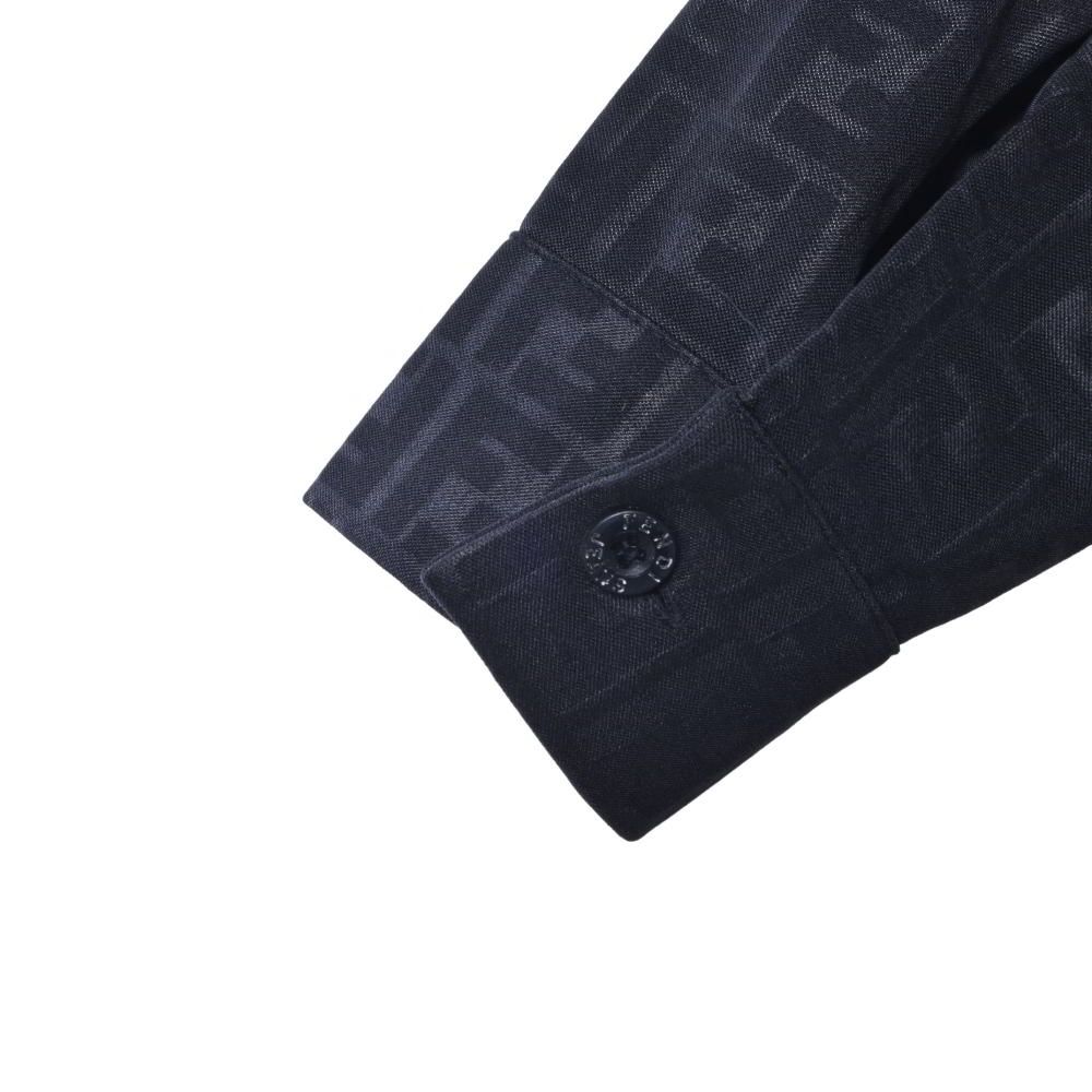 イタリア製 Vintage FENDI ズッカ柄 ステンカラー コート FENDI イタリア製 ヴィンテージ ズッカ柄 ステンカラー コート