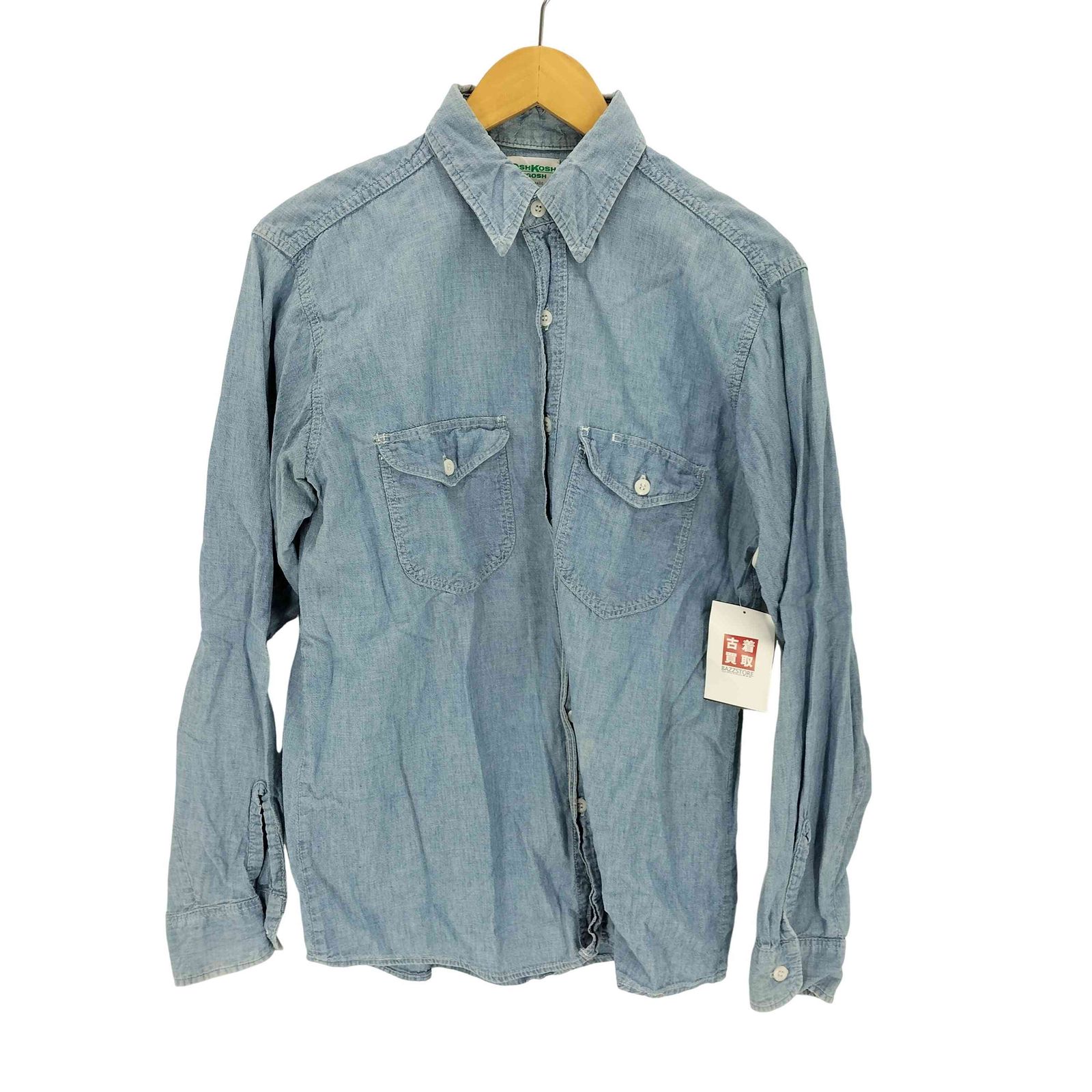オシュコシュ OSHKOSH b'gosh シャンブレーシャツ メンズ 表記無 