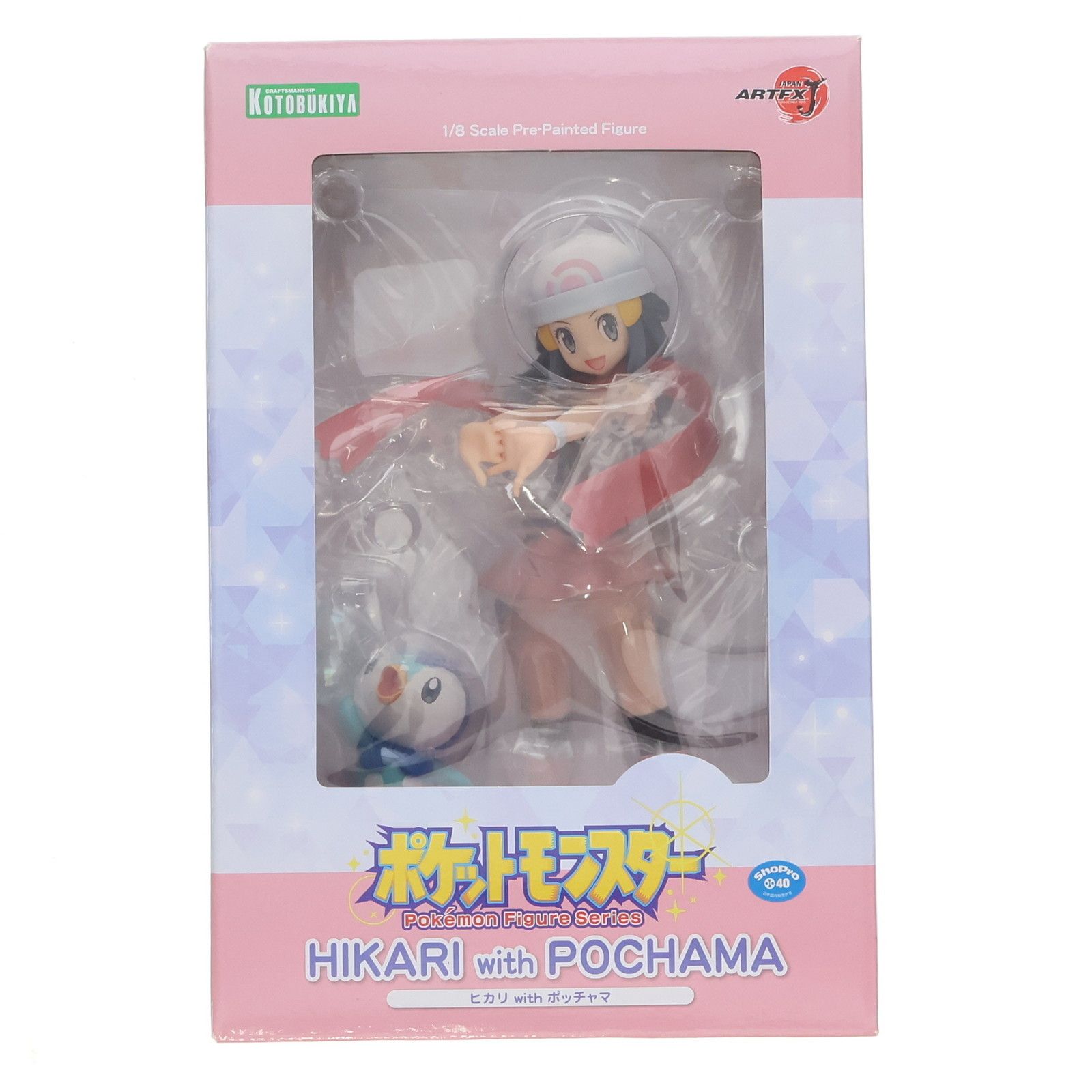 KOTOBUKIYA - ARTFX J ヒカリ with ポッチャマ ポケットモンスター 1/8 完成品 フィギュア(PP858) コトブキヤ ARTFX J 『ポケットモンスター』シリーズ ヒカリ with