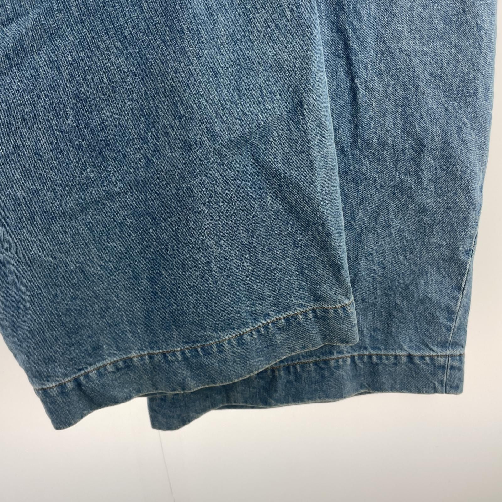SHINYA KOZUKA × DICKIES バギーデニム M インディゴ-激安単価で