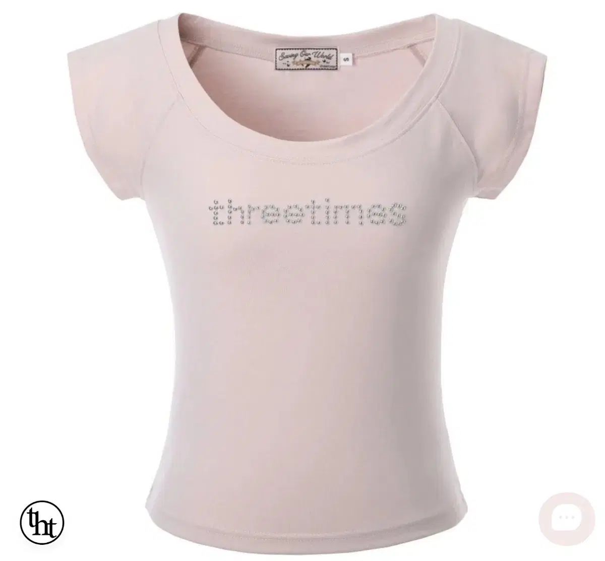 threetimes スリータイムズ ジュエリー ビジュー ロゴ Tシャツ クライシエ COAP