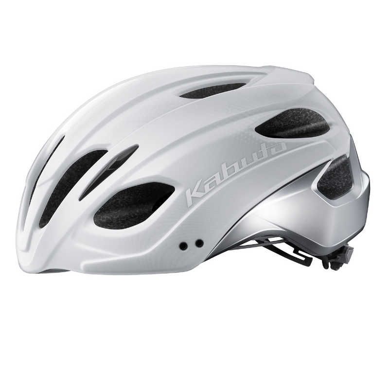 送料無料 ♥ 未開梱 オージーケーカブト REZZA-3 ツートンホワイト S|M 55-58cm REZZA_3