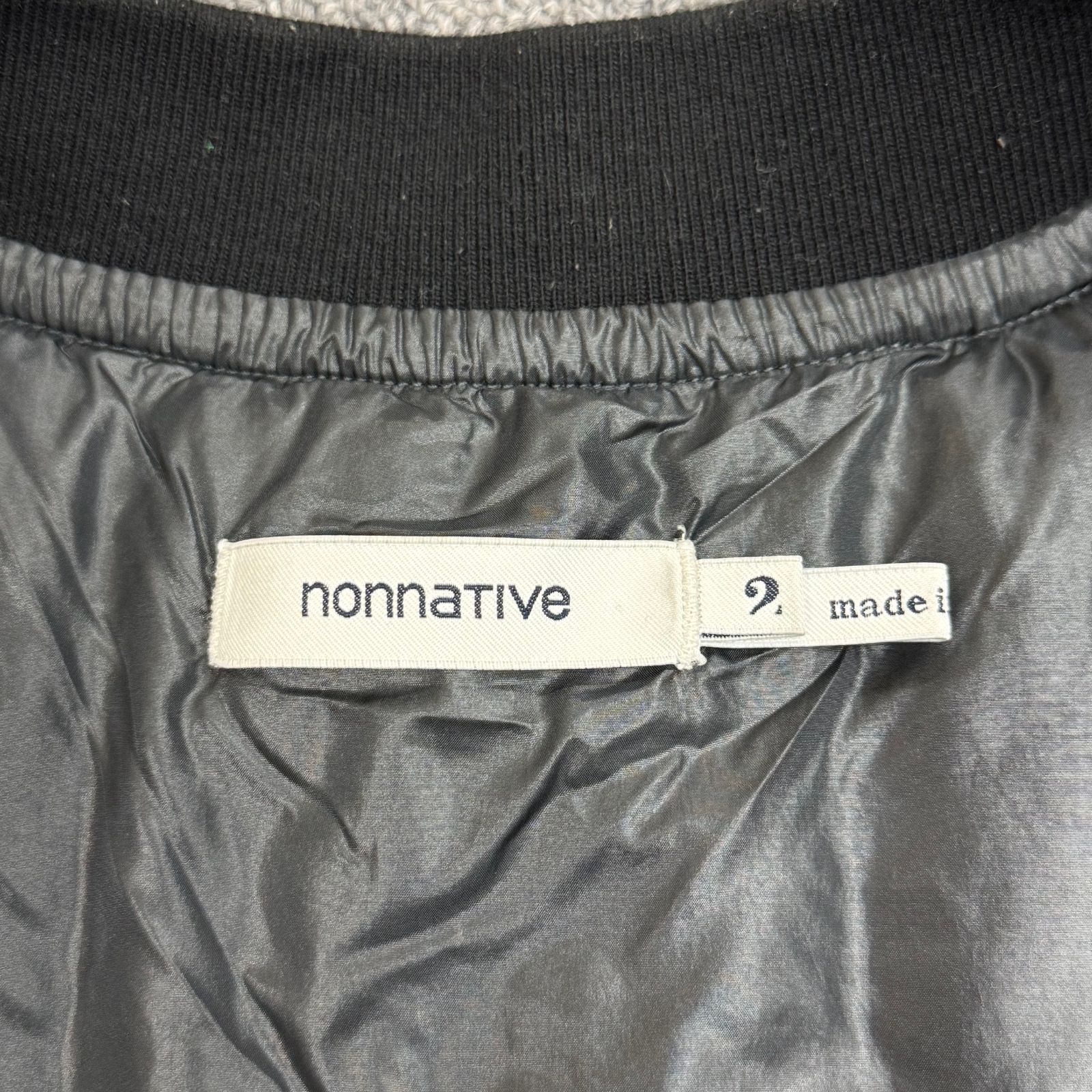 定価44000円 nonnative 18AW FELLER PUFF VEST NYLON TAFFETA ナイロン 