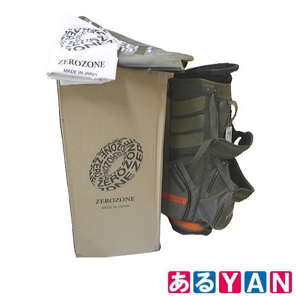 未使用品) ZEROZONE ゼロゾーン ZZ22-ST01 キャディバッグ スタンド型