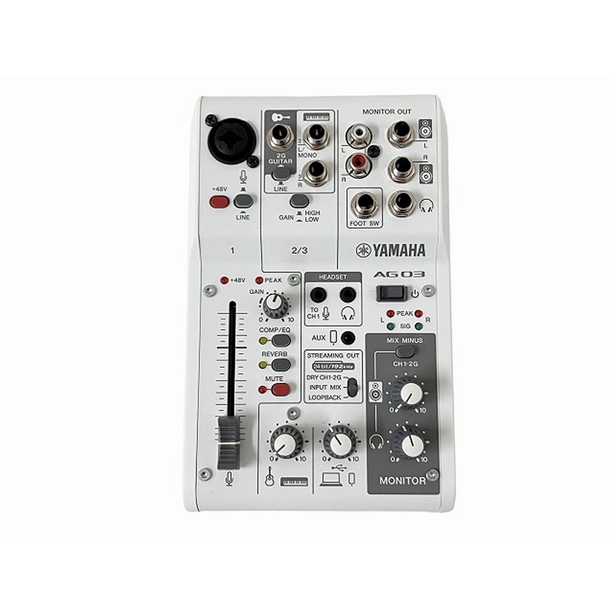 AG03MK2 ジャンク ミキサー | ミキシングコンソール AG03MK2 W | ヤマハの楽譜通販