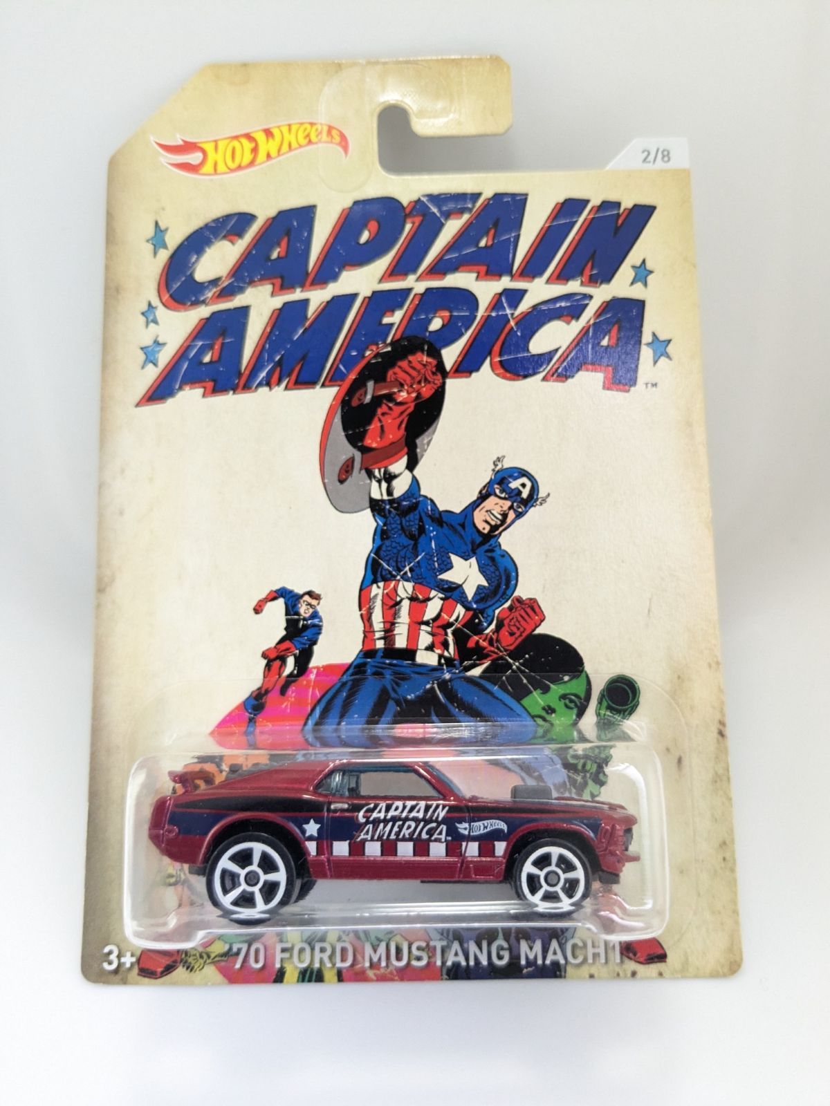 ホットウィール キャプテン・アメリカ 8台コンプリートセット MARVEL