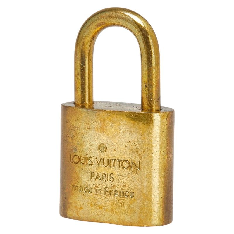ルイ ヴィトン カデナ 南京錠 キー セット ゴールド メッキ レディース