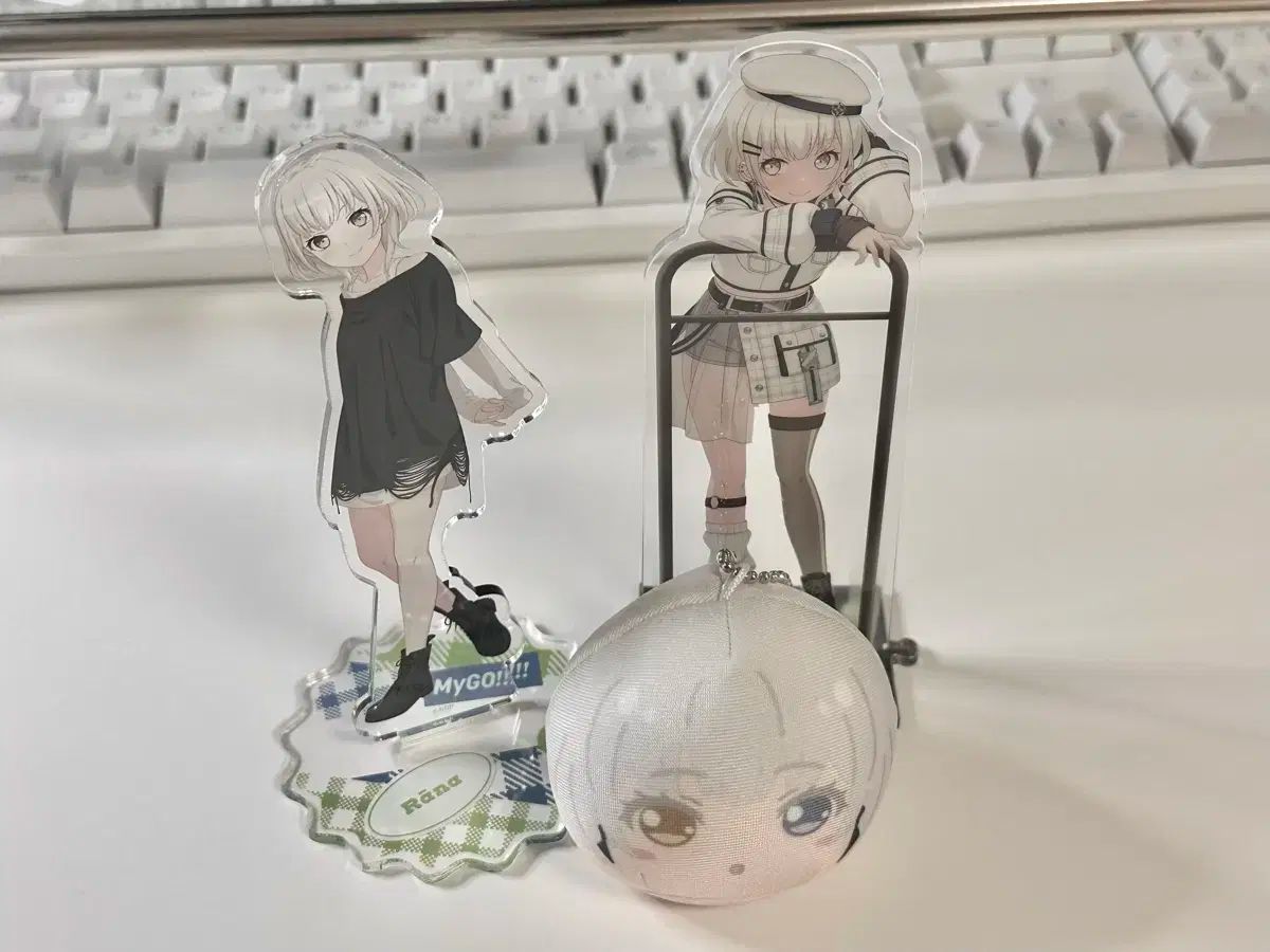 バンドリ ガールズバンドパーティ バンドリ 舞郷 かなめ ラナ アクリル スタンド おまんじゅう