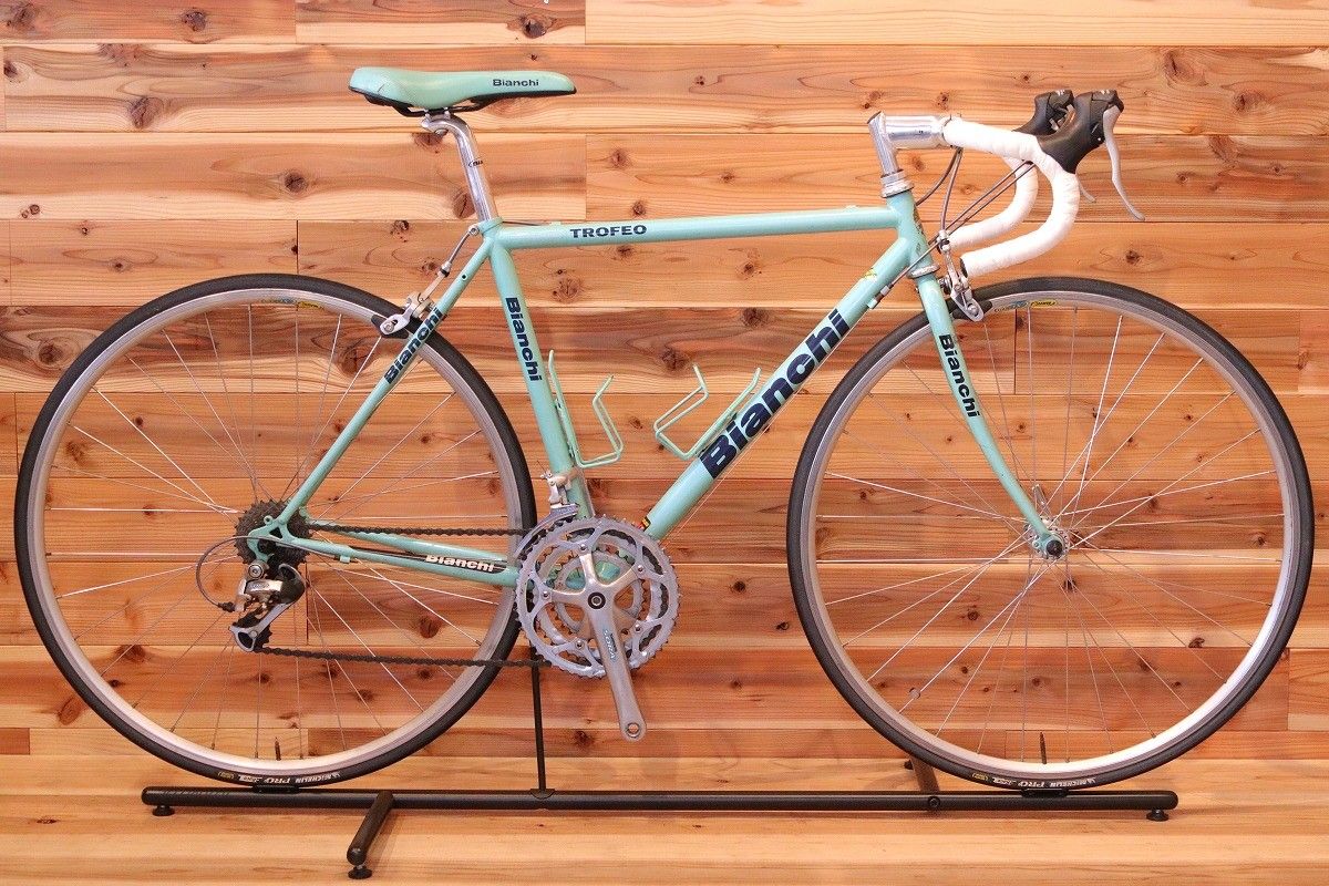 ビアンキ BIANCHI トロフェオ TROFEO シマノ ソラ 3300 8S クロモリ スチール ロードバイク 【広島店】 - メルカリ