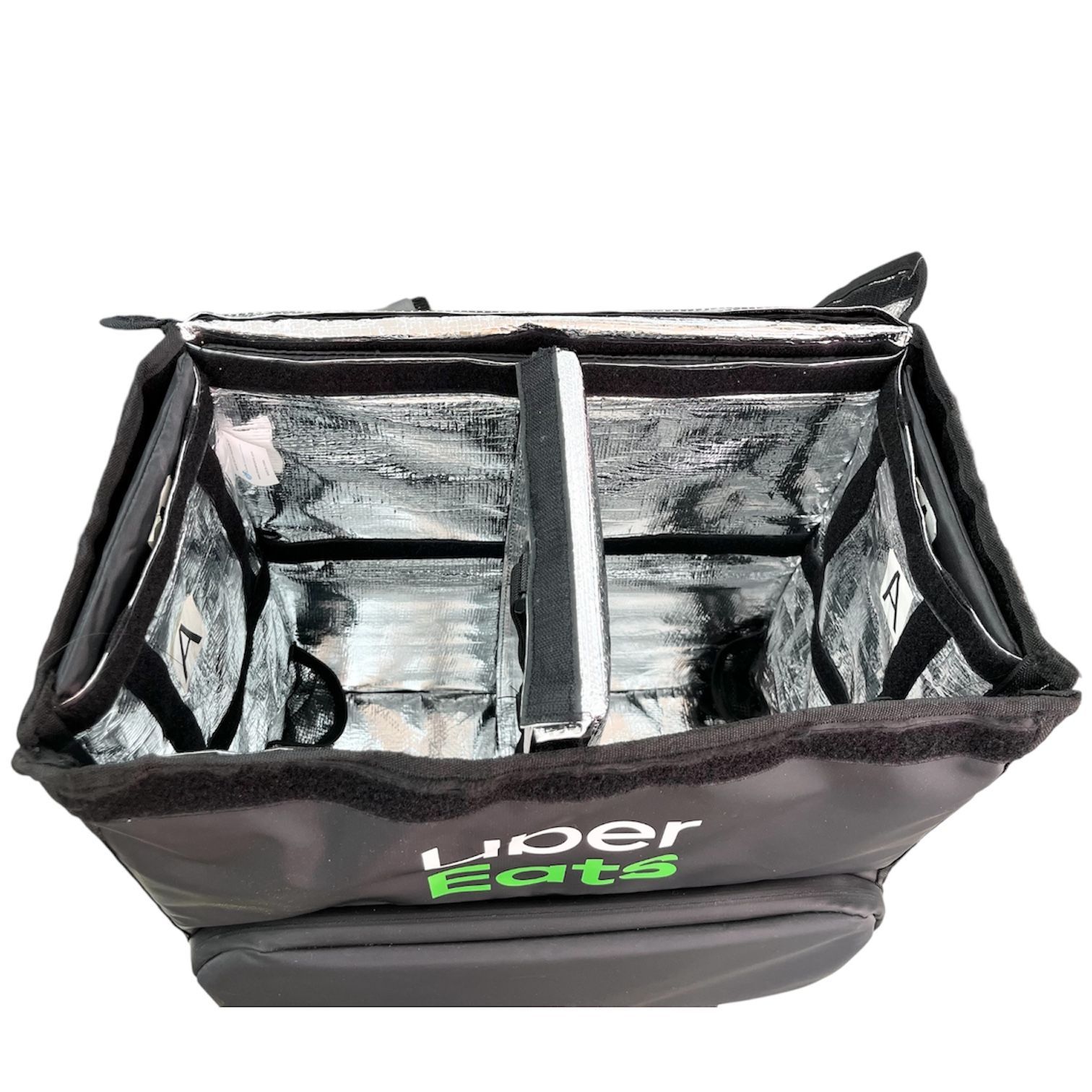 UBER EATS/ウーバーイーツ】ロゴ入り配達バッグ ブラック 保冷