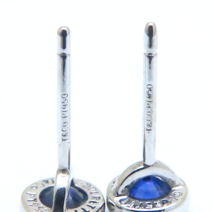 TIFFANY&Co. ティファニー カラーバイザヤード ピアス サファイヤ  