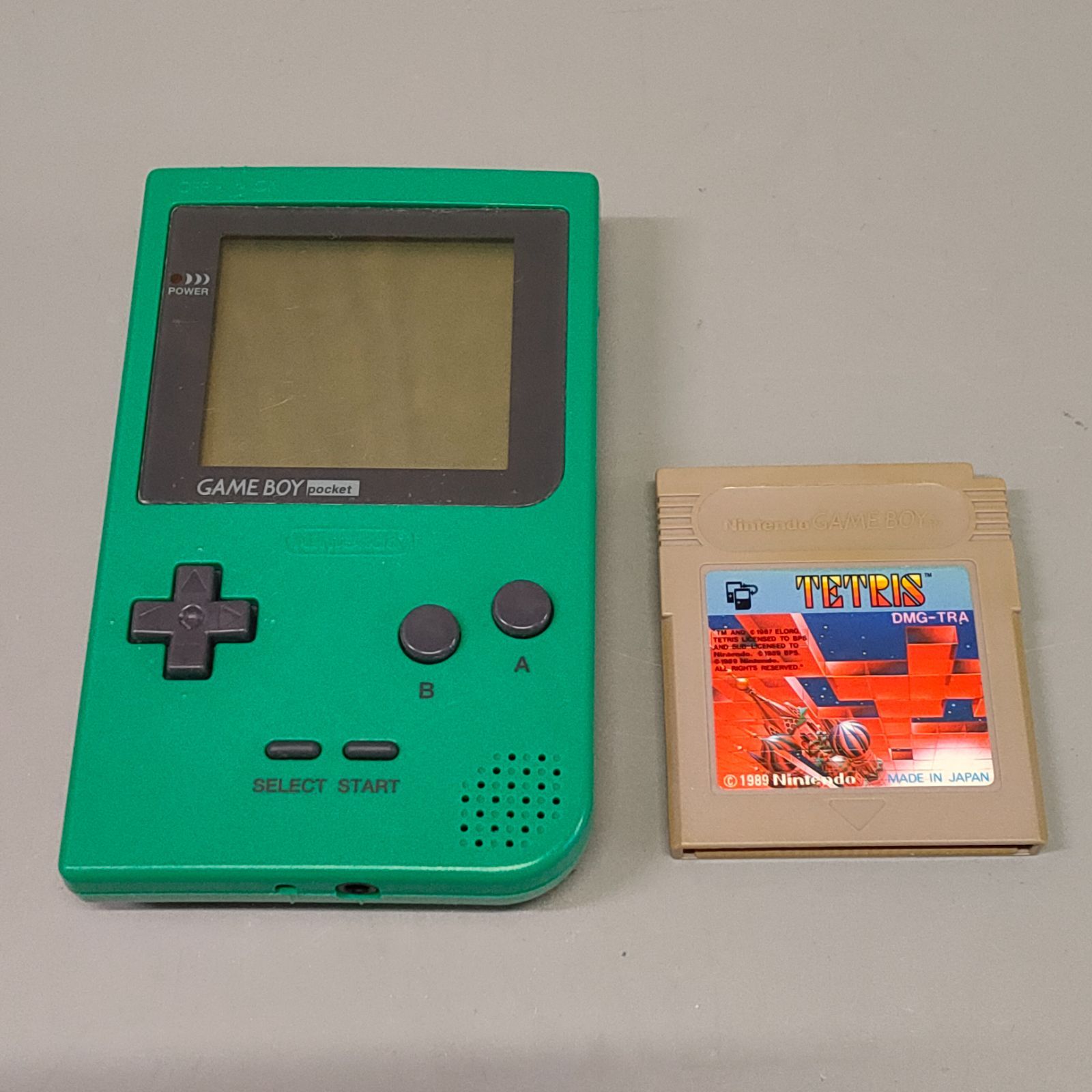 M810☆動作品☆◇ニンテンドー GAME BOY pocket グリーン
