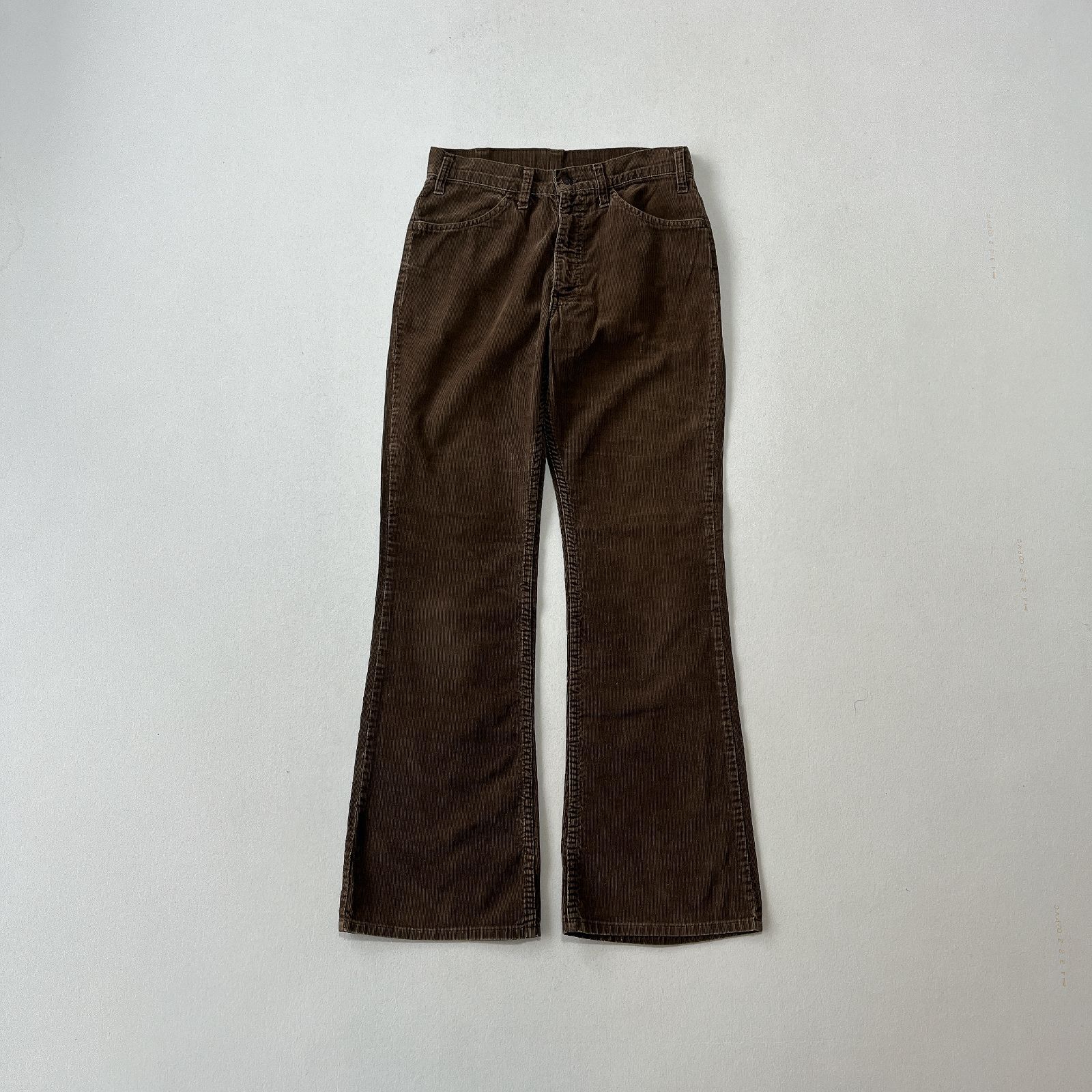 70s USA製 リーバイス646 コーデュロイ フレアパンツ Levi