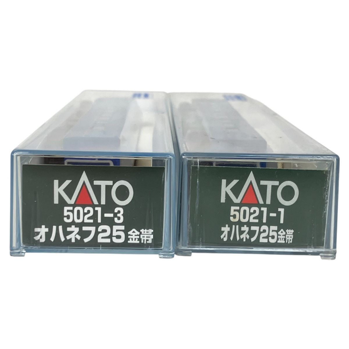 新品未使用　 KATO 5021-1 オハネフ25 金帯（旧） KATO カトー 5021-1 5021-3 オハネフ25金帯 2両 おまとめ セット