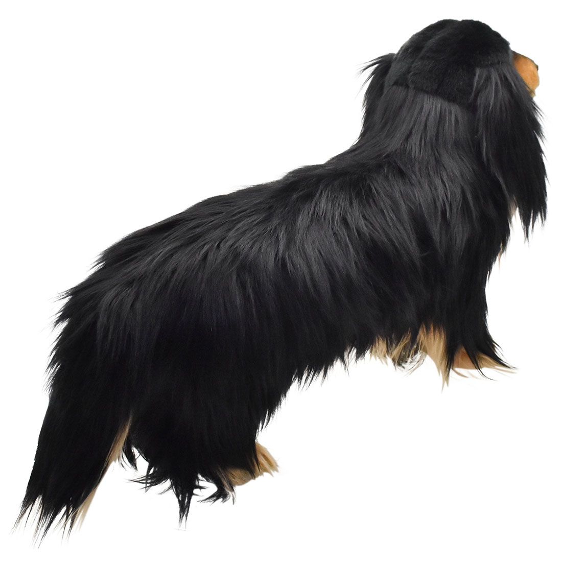 ミニチュアダックスフンド ロングヘア 59 cm BH 8149 ロングコート ブラックタン ぬいぐるみ ハンサ 動物 犬 猫 鳥 うさぎ ペンギン アニマル 置物 人形 フィギュア ケーセン 大きい 実物大 大型