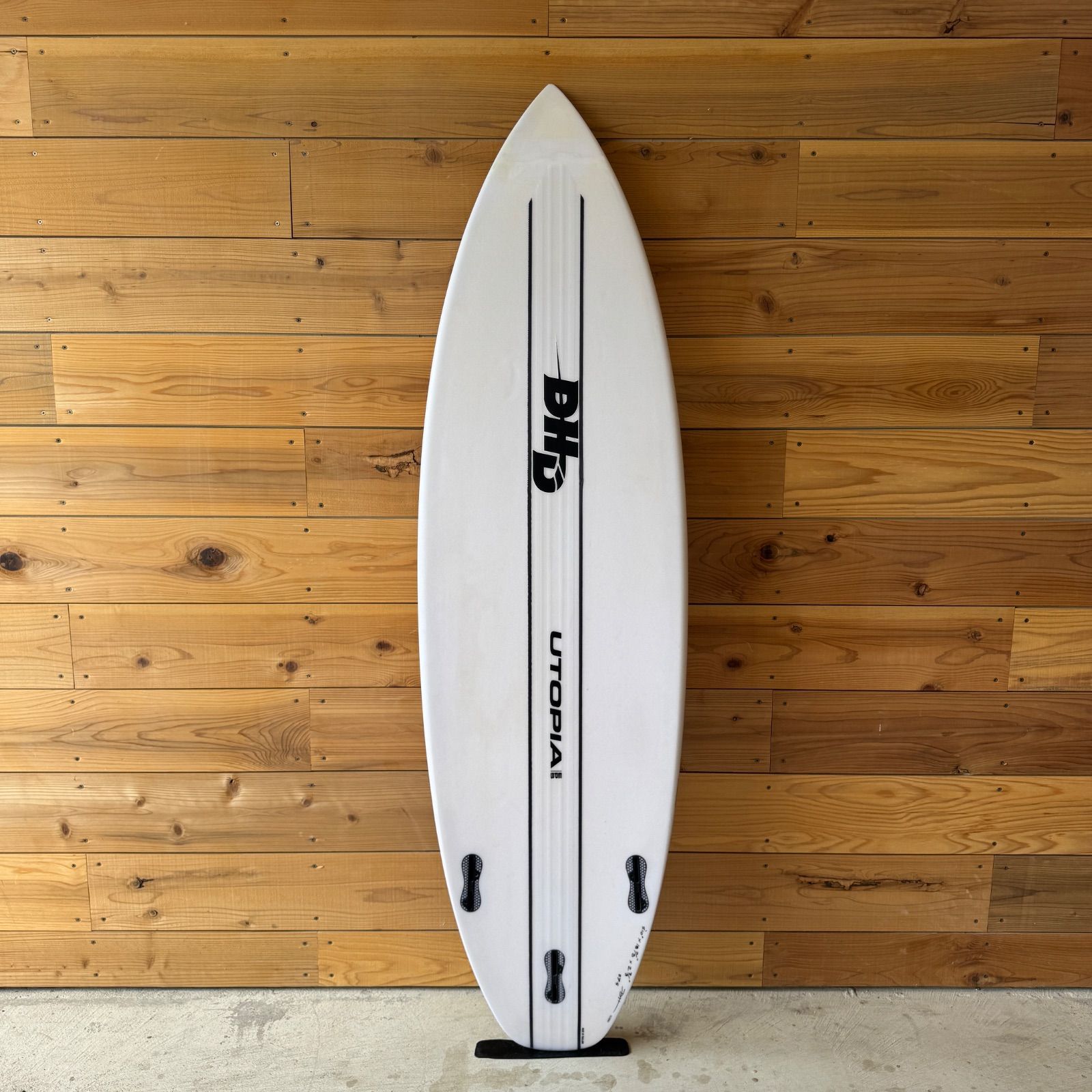 中古 リペア済 DHD サーフボード 5'10 ユートピア UTOPIA 27.5L