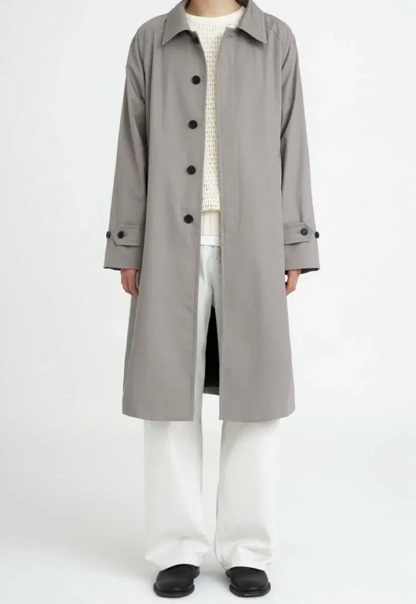 youth(ユース) 22ss ステンカラーコート グレー L 出品