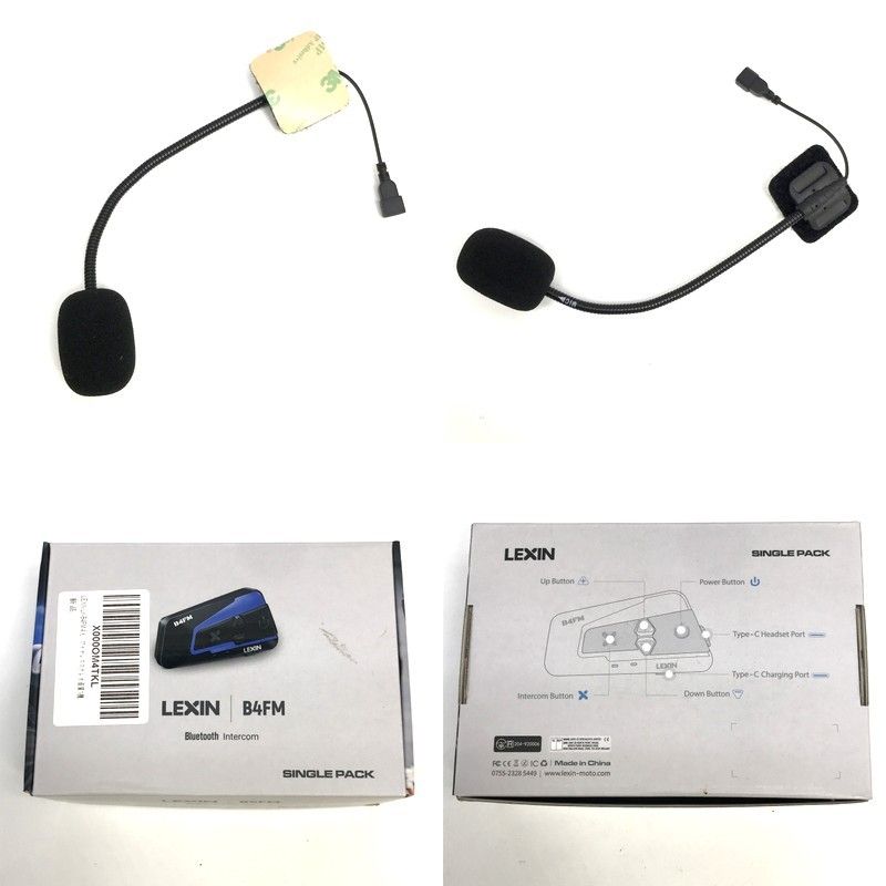 LEXIN レシン LX-B4FM インカム バイク用通信機器 Bluetooth