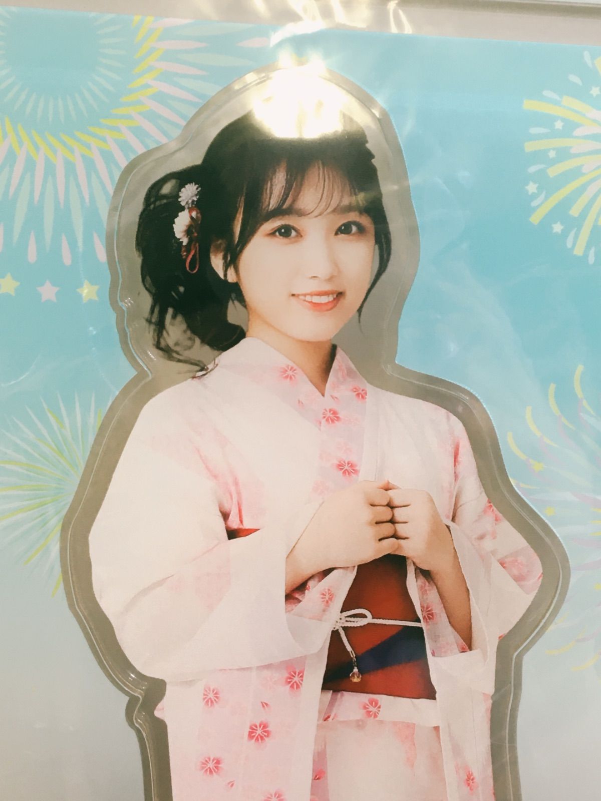 HKT48 矢吹奈子 特大アクリルスタンド 水着