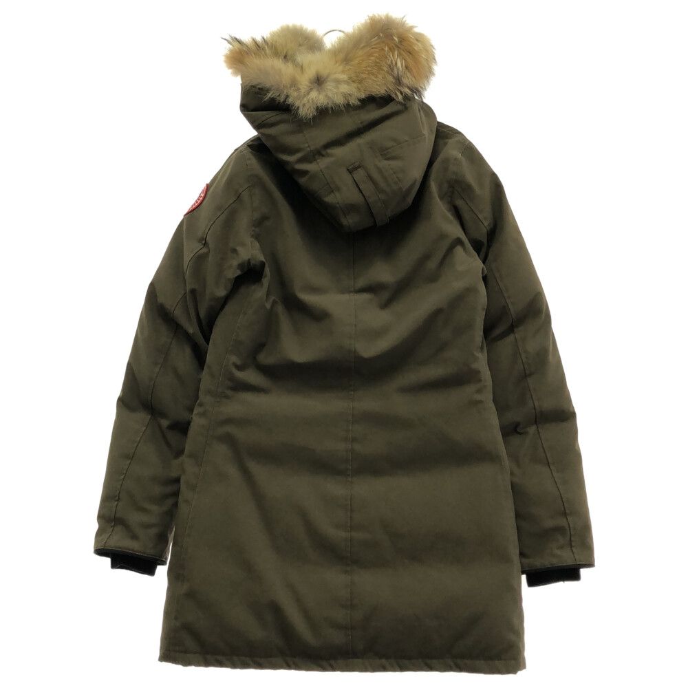 CANADA GOOSE (カナダグース) BRONTE PARKA 2603JL ブロンテパーカー ナイロンジップアップダウンジャケット カーキ  レディース - メルカリ