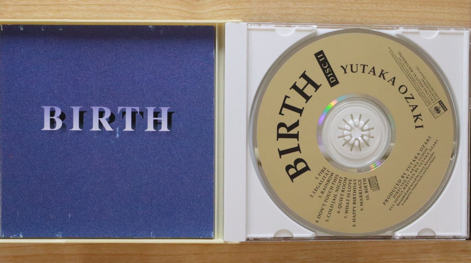 国内盤CD☆尾崎豊/Yutaka Ozaki□ 誕生 【CSCL1560/4988009156026