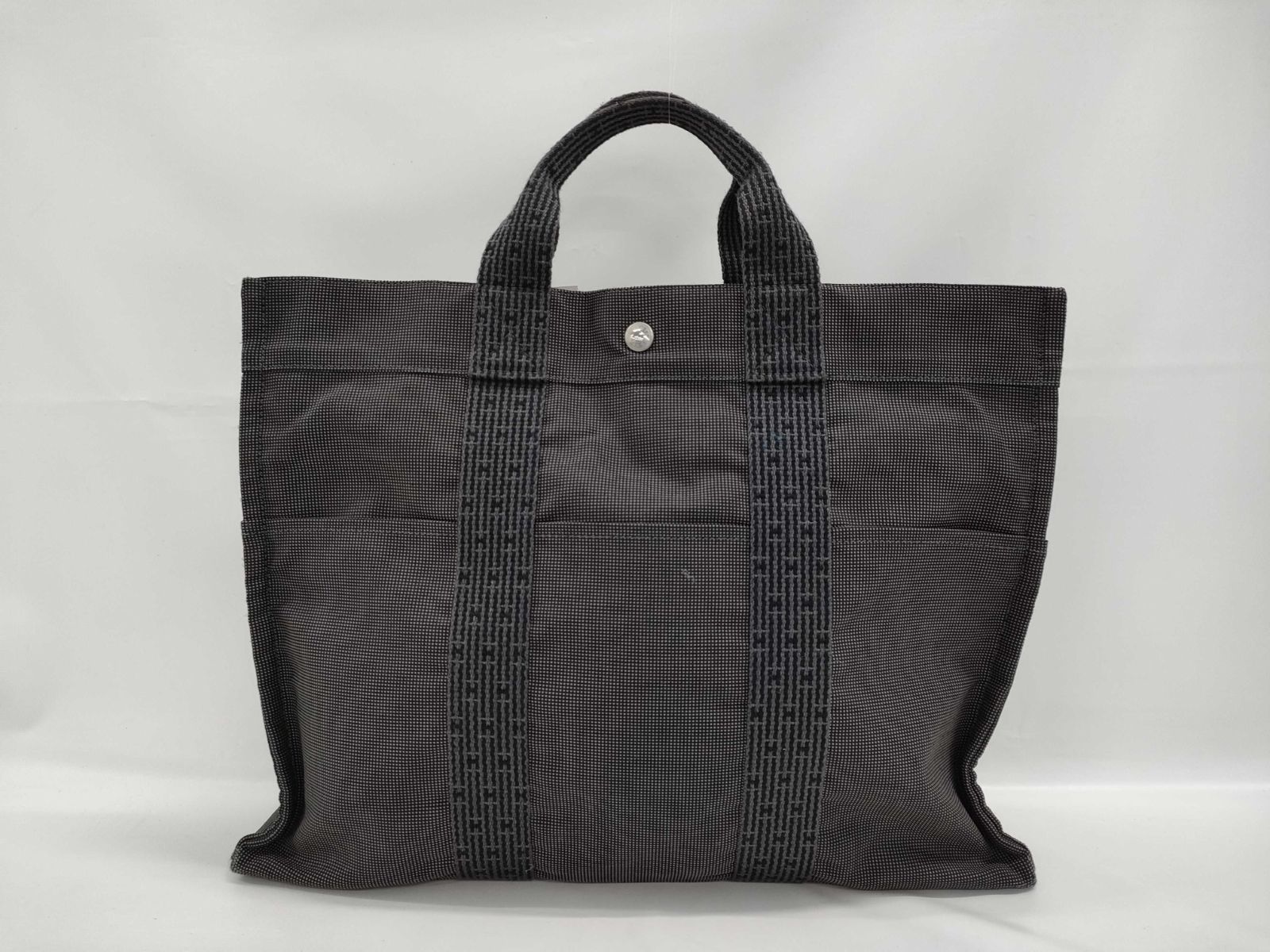 エルメスエールライン　トートバッグ　カデナ付き　鍵無し HERMES エールライン トートバッグ TGM カデナ付き 鍵無