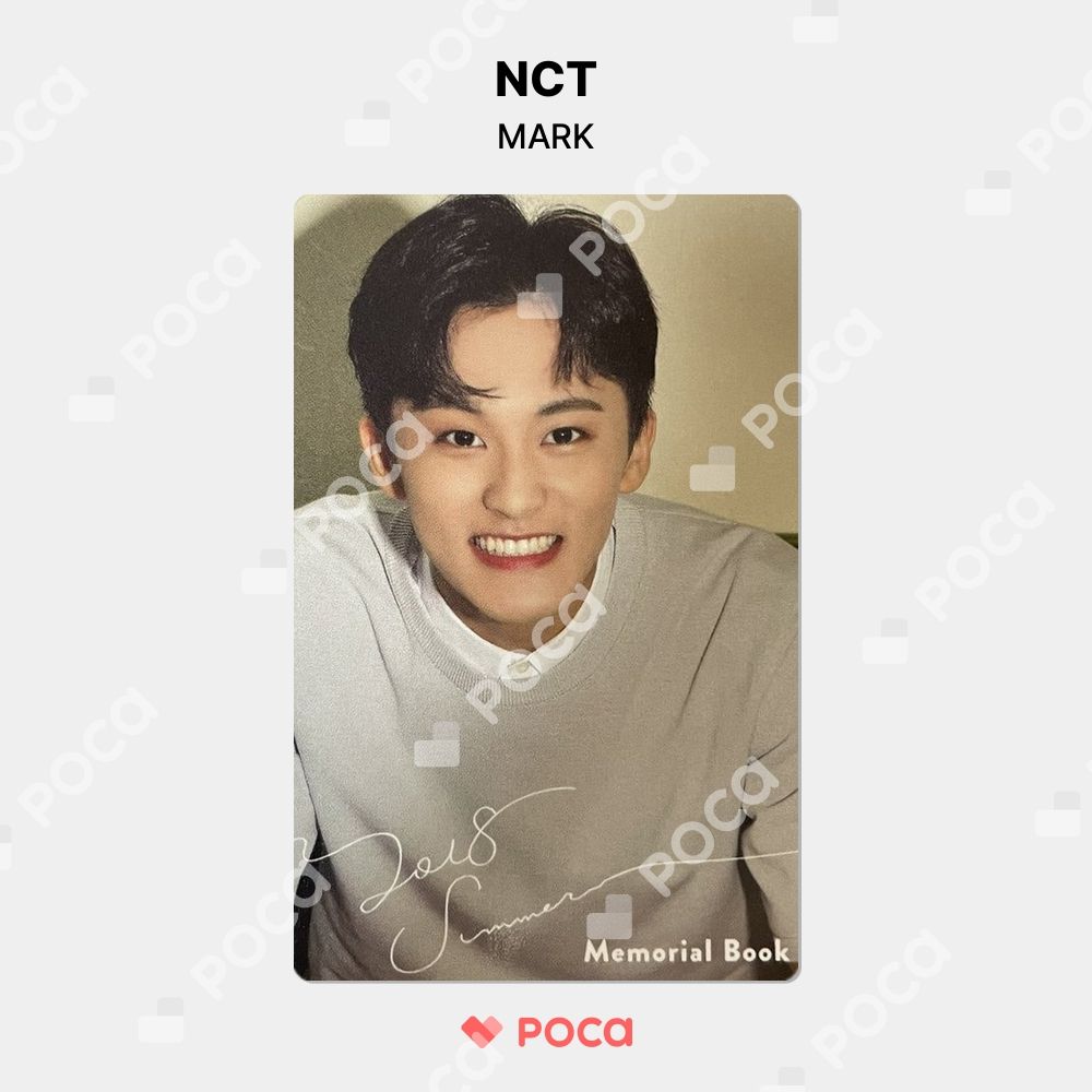 NCT マーク】 NCT 127 Memorial Book SPECIAL ONE DAY 公式 トレカ 