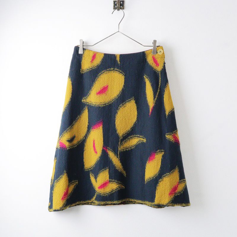 パラスパレス nume リーフ柄スカート パラスパレス花柄スカート パラスパレス nume リーフ柄スカート