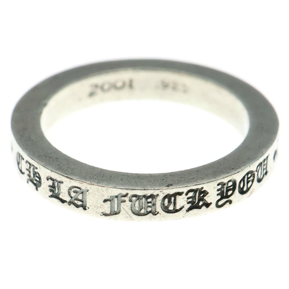 CHROME HEARTS クロムハーツ 3mm SPACER LA FUCKYOU ロサンゼルス 3mm スペーサー ファックユー リング シルバー