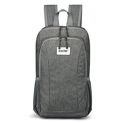 ライトグレー [G4Free ミニ 10L ハイキング バックパック 軽量 小型 ハイキング デイパック 旅行 ショルダー バックパック デイパック 男女兼用