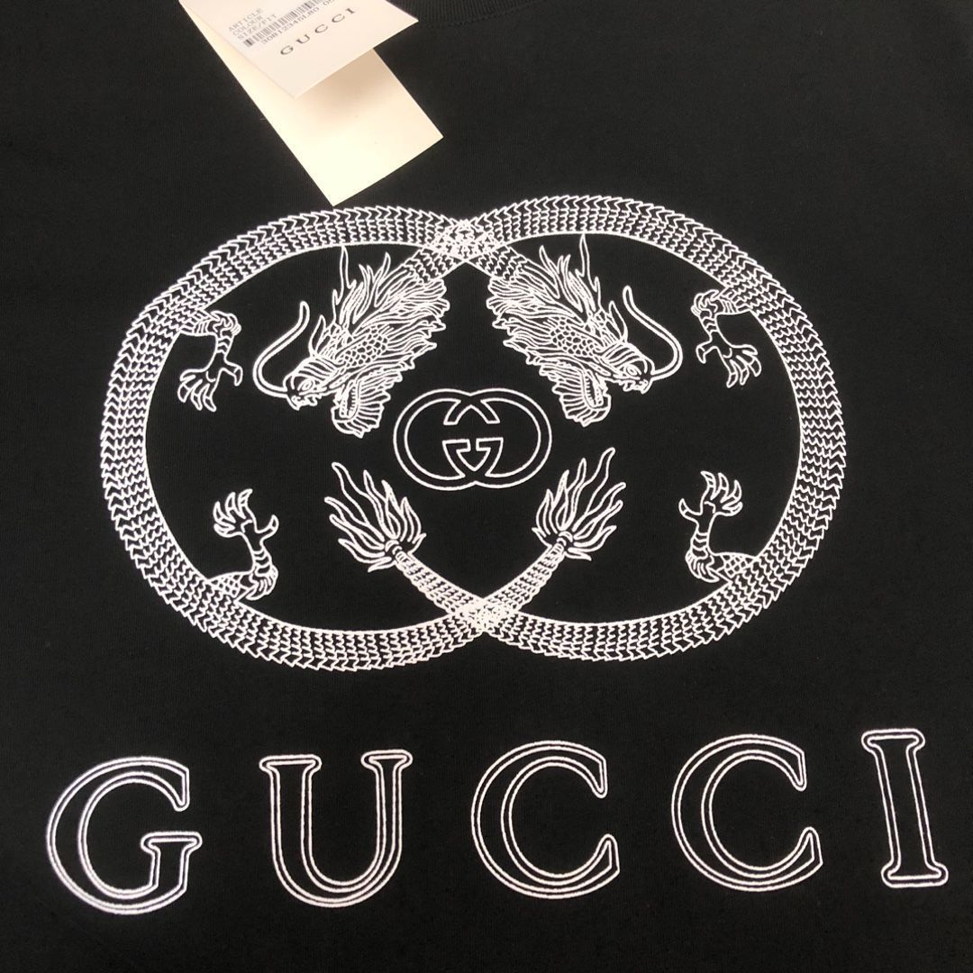 新品未使用GUCCI ロゴプリント Tシャツ 本日限定特価】GUCCI 春夏 ロゴプリントTシャツ [本日特価|新品