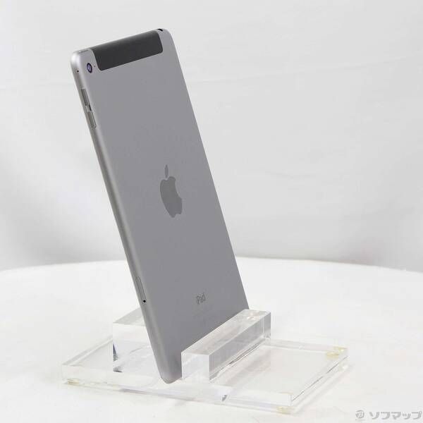 中古品〕 iPad mini 4 128GB スペースグレイ MK762J／A auロック解除