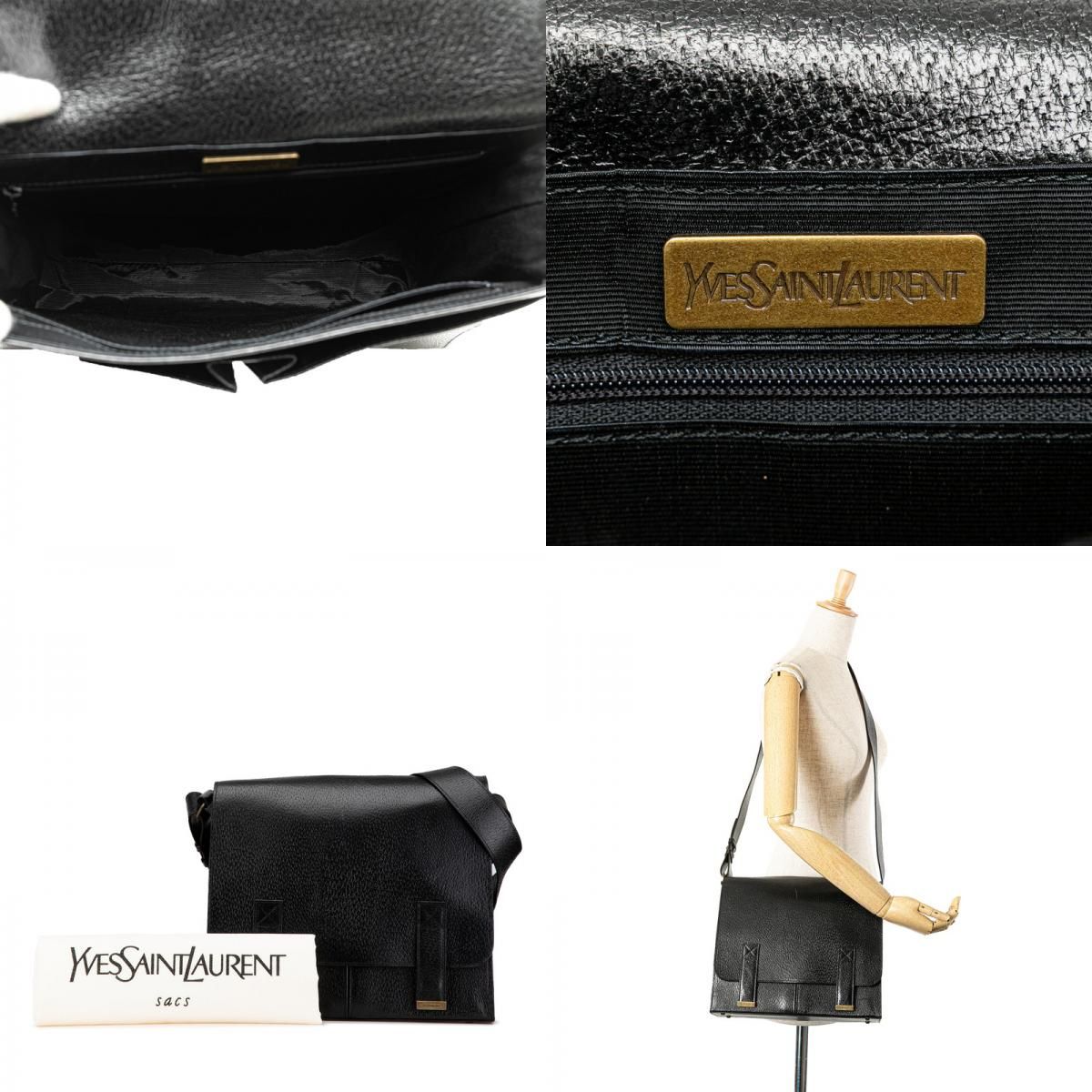 サンローラン 斜め掛け ショルダーバッグ メッセンジャーバッグ  