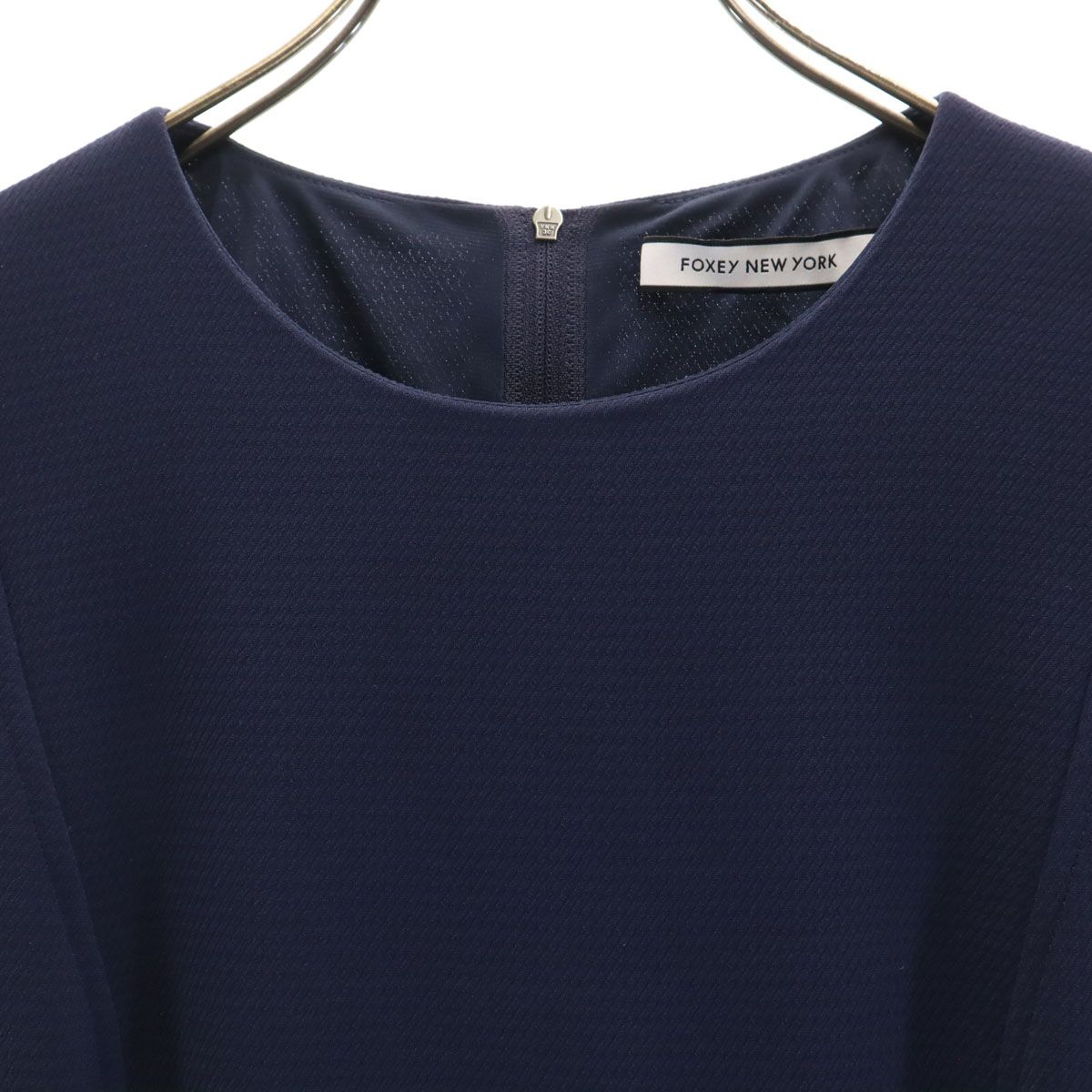 FOXEY NEW YORK フォクシーニューヨーク 日本製 半袖 フレンチスリーブ