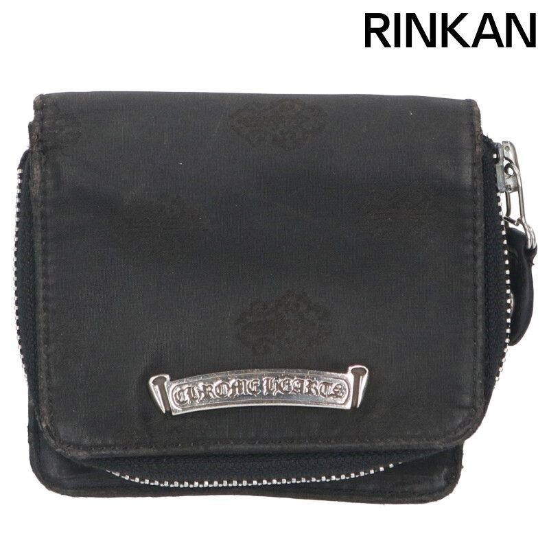 焔 クロムハーツ スクエアジップビルウォレット 原本付 一点のみ在庫