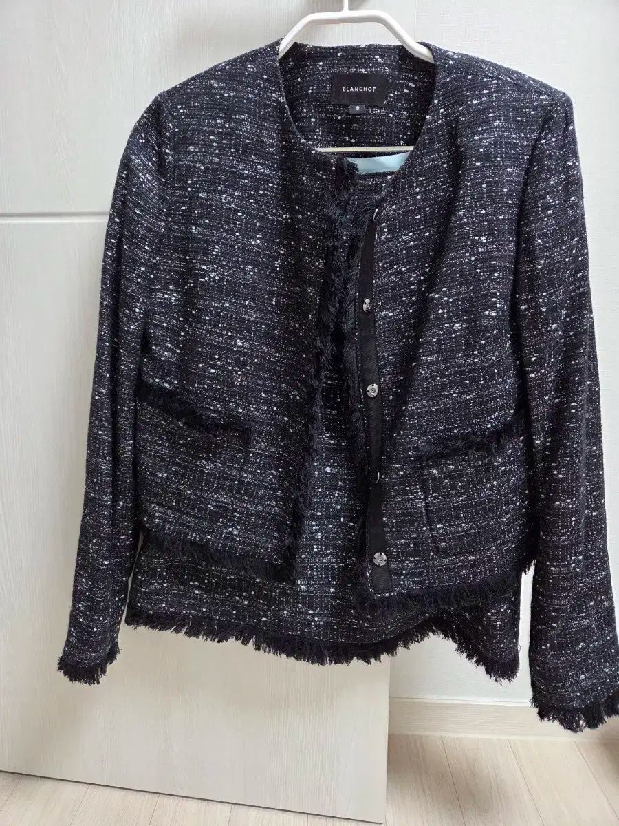 ブランショー ツイード ジャケット スカート セットアップ S