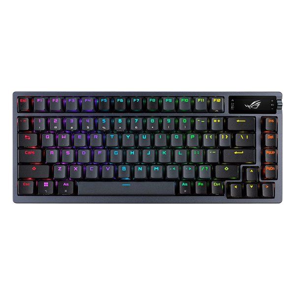 【新品･最短当日出荷】ASUS  エイスース ROG Azoth Gunmetal ゲーミングキーボード ROG/AZOTH/NXRD/US/PBT (2566474)