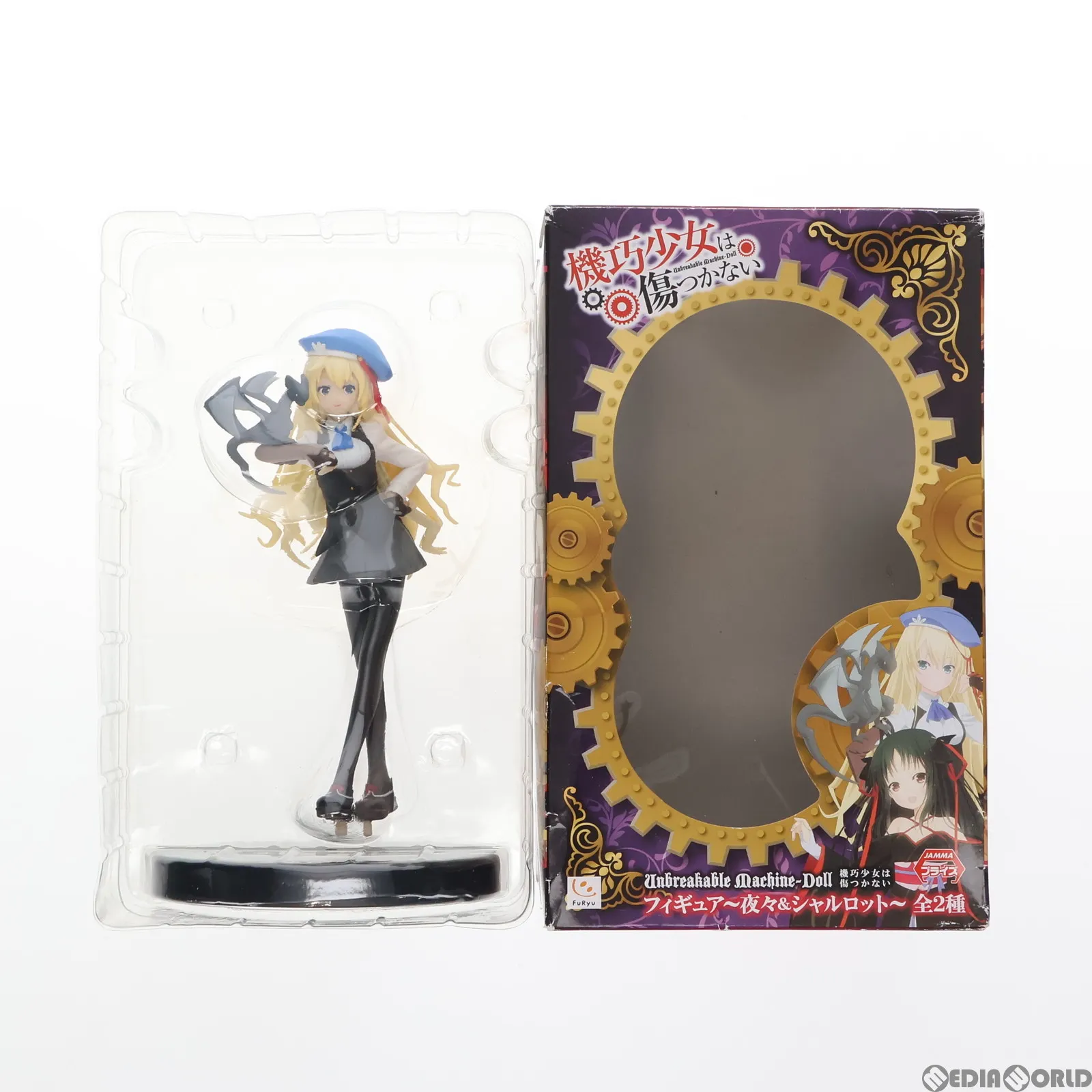 【限定スリーブ】機巧少女は傷つかない　夜々&シャルロット Amazon | 機巧少女は傷つかない フィギュア -夜々＆シャルロット